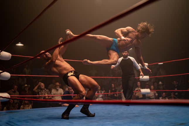 Zac Efron and Jeremy Allen White filmed full wrestling matches for <em>Iron Claw</em>