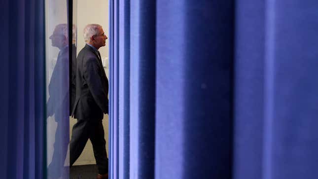 Anthony Fauci Catches His First Case of Covid-19