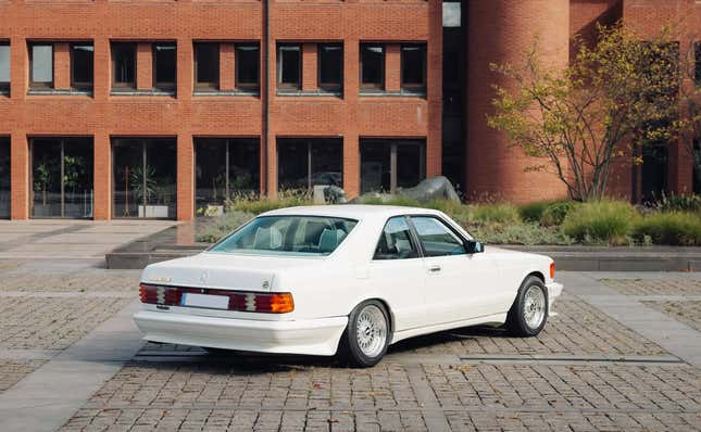 Develop into Your Raddest Self When You Purchase This Nineteen Eighties Mercedes-Benz S-Elegance With Gullwing Doorways