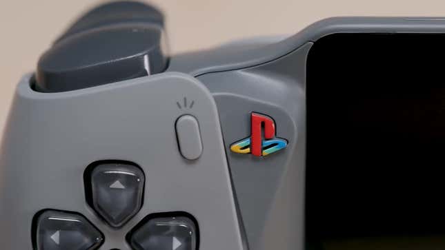 A close-up of a 30th Anniversary PS5 DualSense 