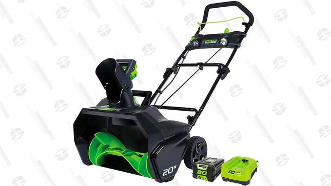 Greenworks Pro 80V Snow Thrower | $299 | Amazon