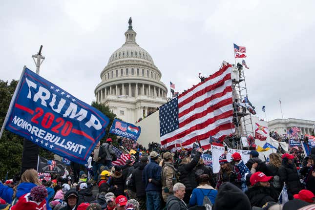 Image for article titled An Unseasoned Rioter Who Stormed the Capitol on Jan. 6 Has Fled to Belarus; He Might as Well Come Back