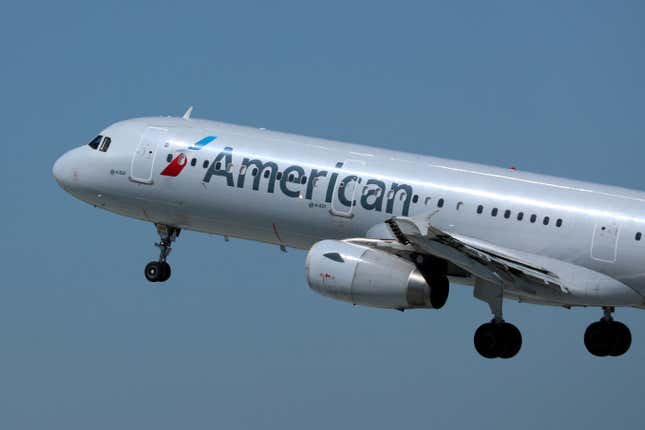 American Airlines jet