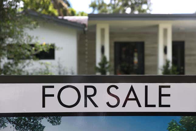 Image for article titled Home sales are stuck — and prices are still rising
