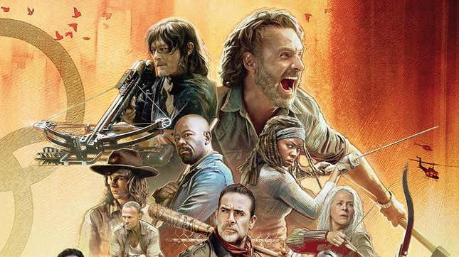 Cover for The Art of AMC’s The Walking Dead Universe