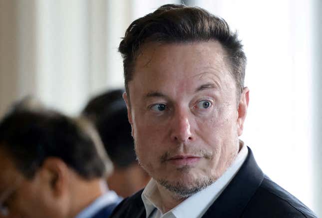 Twitter owner Elon Musk 