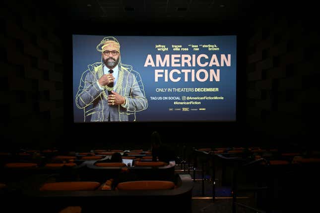 General view as MGM Studios presents Atlanta Tastemaker Advance Screening Of ‘American Fiction’ at IPIC Colony Square on October 24, 2023 in Atlanta, Georgia.