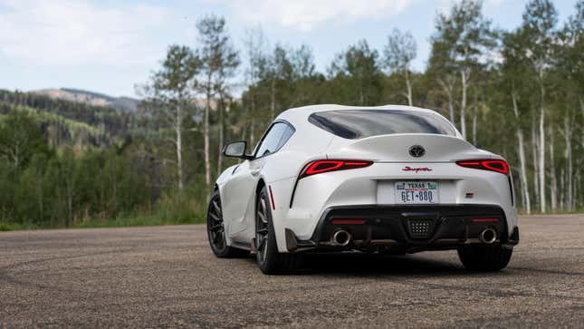 Image for article titled A Fully-Equipped Manual-Transmission GR Supra Will Cost Close to $65,000 in the U.S.