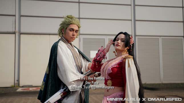 A cosplayer at Dokomi 2025.