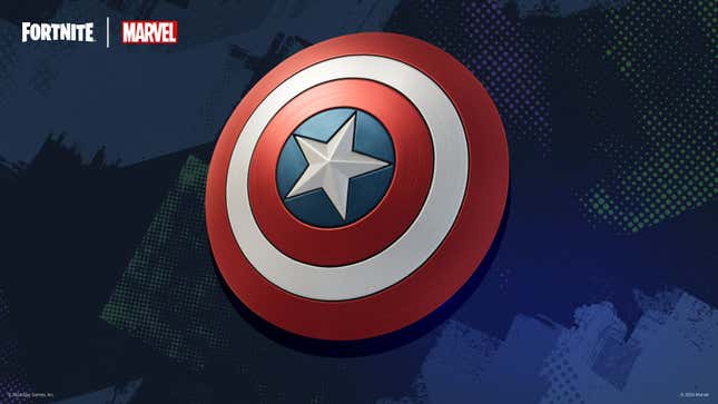 Cap's shield.