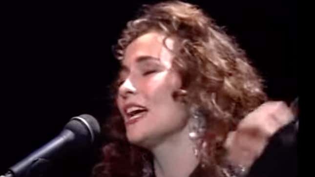 Laura Lynch tritt 1992 mit den Dixie Chicks auf