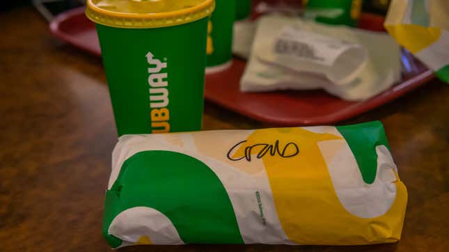 Image for article titled 7 Bizarre Subway Sandwiches Workers Will Judge You for Ordering