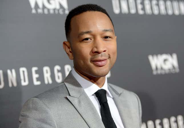 LOS ANGELES, CA - MARCH 02: Executive producer John Legend attends WGN America’s “Underground” World Premiere on March 2, 2016 in Los Angeles, California. (Photo by Charley Gallay/Getty Images for WGN America)