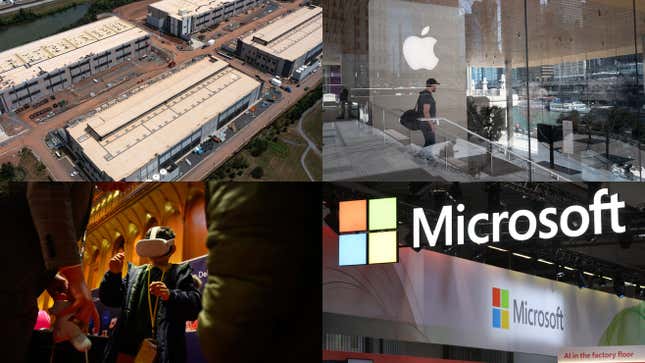 Image for article titled Mark Zuckerberg's Meta dreams, Microsoft's earnings smash, and Reddit's surprise: Tech news roundup