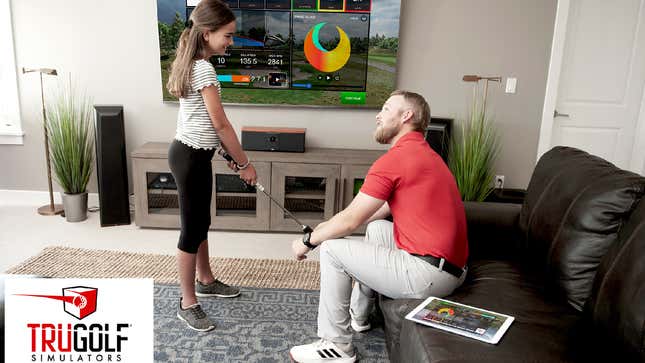 Image for article titled This Portable Golf Simulator Is $172.97 Right Now