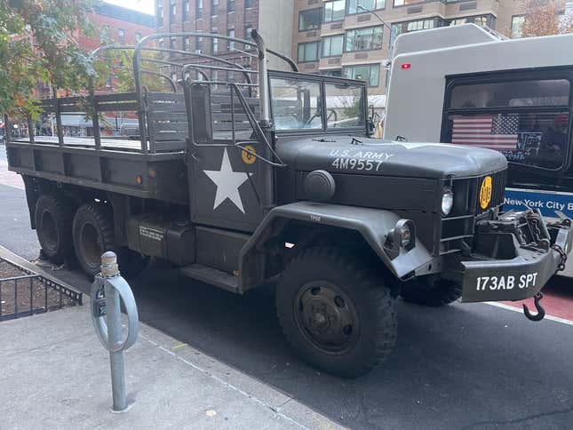 Cars on the streets of New York.