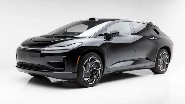 Image for article titled This Is Your First Chance To Buy A Used Faraday Future FF91, And It Has No Reserve On Bring A Trailer