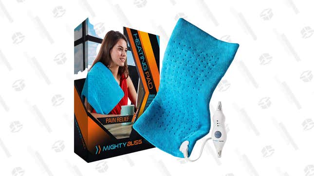 Large Electric Heating Pad for Back Pain | $25 | Amazon | Use promo code 15UC4DOT