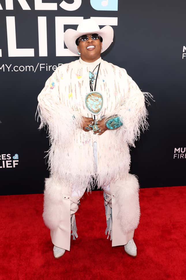  Atia Boggs attends the 67th Annual GRAMMY Awards at Crypto.com Arena on February 02, 2025 in Los Angeles, California.