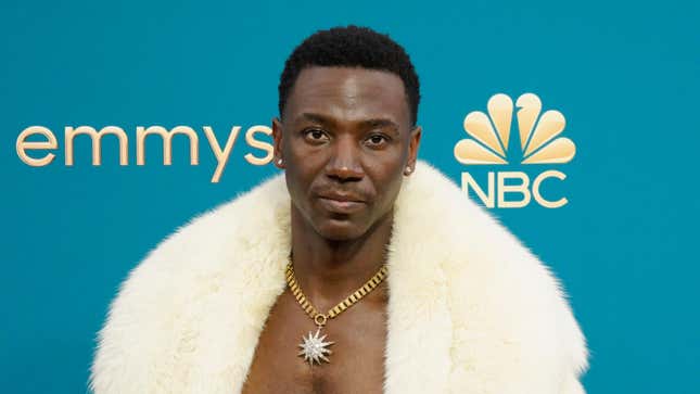 Jerrod Carmichael arrives to the 74th Annual Primetime Emmy Awards held at the Microsoft Theater on September 12, 2022.