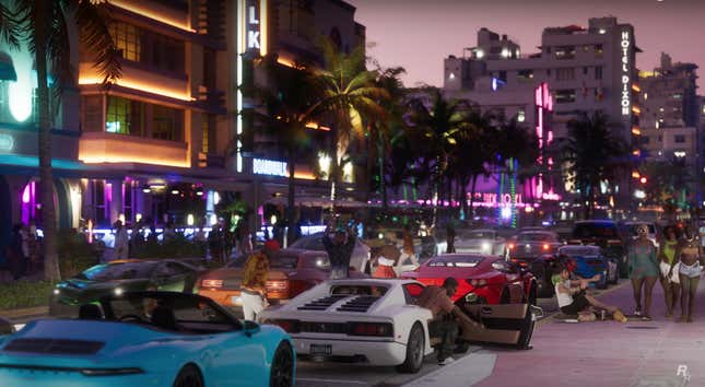 Image for article titled GTA VI Trailer Leaked, Then Released