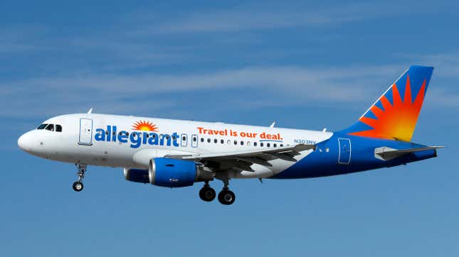 Un avion Allegiant