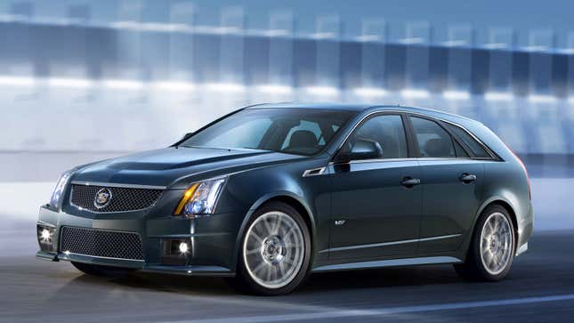 A photo of a Cadillac CTS-V Wagon. 