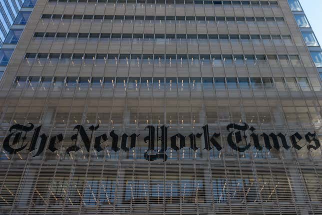 New York Times building