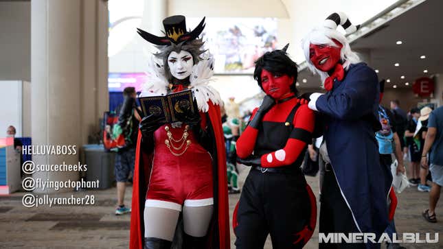 A cosplayer at San Diego Comic-Con.