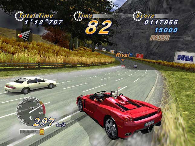 Image for article titled Ferrari Never Made An Enzo Roadster, But Thanks To OutRun We Know What It Would've Looked Like