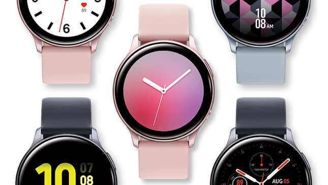 Samsung Galaxy Watch Active2 (40mm, Black) | $150 | Amazon (Prime)
Samsung Galaxy Watch Active2 (44mm, Black) | $167 | Amazon (Prime)