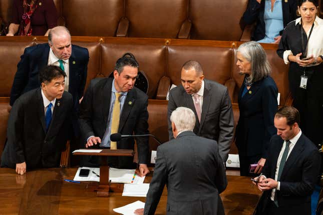 US House Convenes After Failing To Elect Speaker