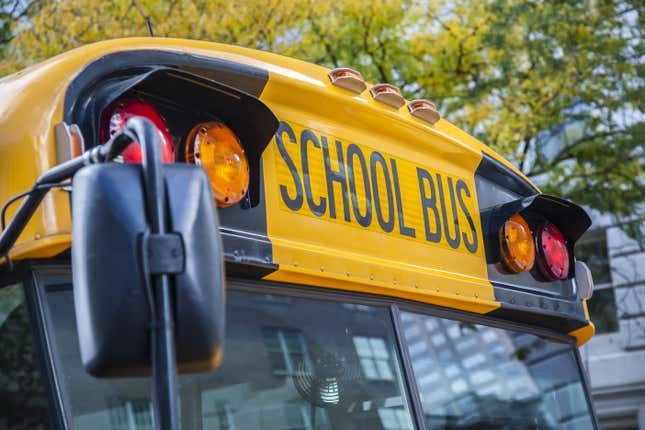 Image for article titled Black Students Forced to the Back of the School Bus