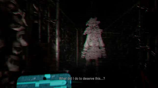 Cherry Blossom monster chasing player in Silent Hill: The Short Message