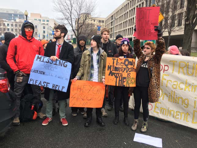 Trump inauguration: Tension builds in Washington as Donald Trump ...