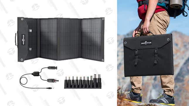 Rockpals SP003 100W Foldable Solar Panel | $160 | Clip Coupon + Promo Code KINJASP3