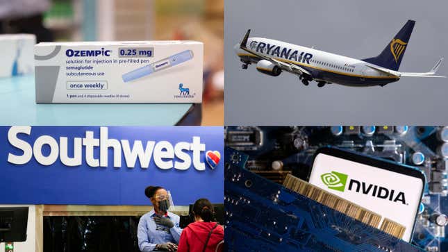 Image for article titled Ozempic's next move, Southwest's seating change, and Big Tech's troubles: Business news roundup
