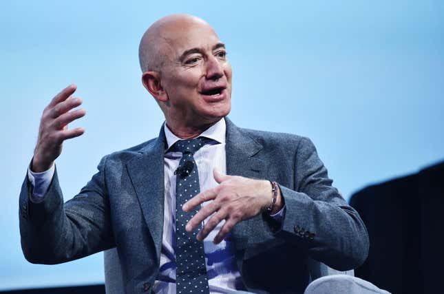 Jeff Bezos, fondateur d’Amazon et de Blue Origin