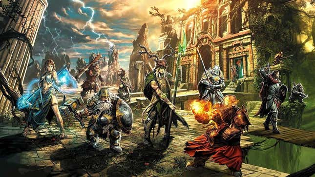 Promotional art for Might & Magic X - Legacy