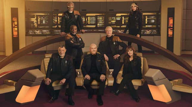 Image for article titled Star Trek: Picard&#39;s Final Season Almost Had Even More Voyager and DS9 Cameos