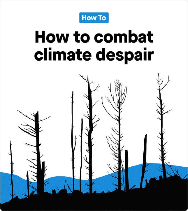 How to combat climate despair