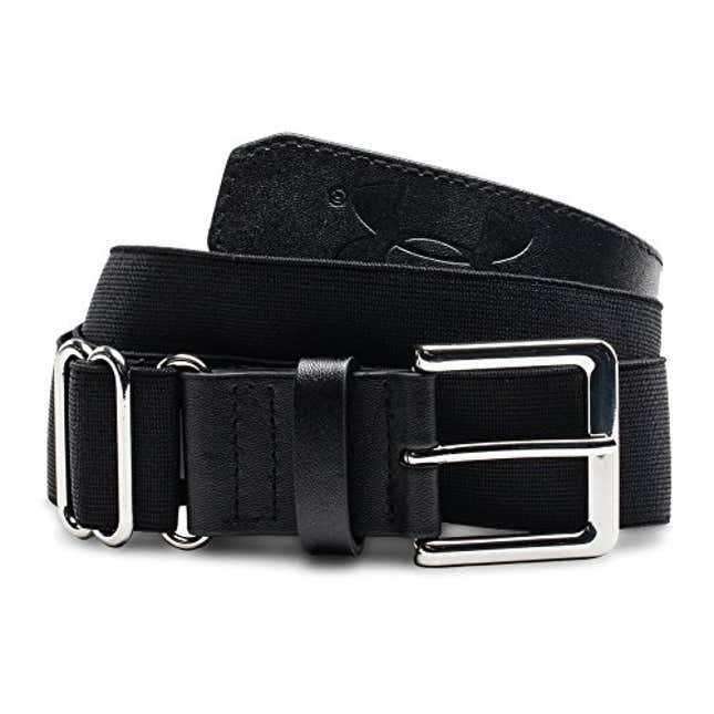 Image for article titled Under Armour Kids' UA Baseball Belt OSFA Black, Now 23% Off