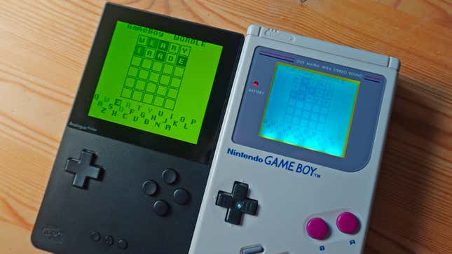Image for article titled You Can Now Play Wordle on the Game Boy and Analogue Pocket