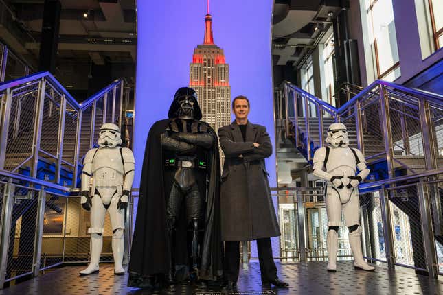 Image for article titled Star Wars and the Empire Took Over the Empire State Building