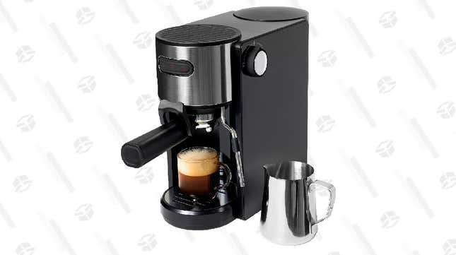 Willow &amp; Everett Coffee Espresso Machine | $90 | Clip Coupon | Promo Code 07KINJADEAL
