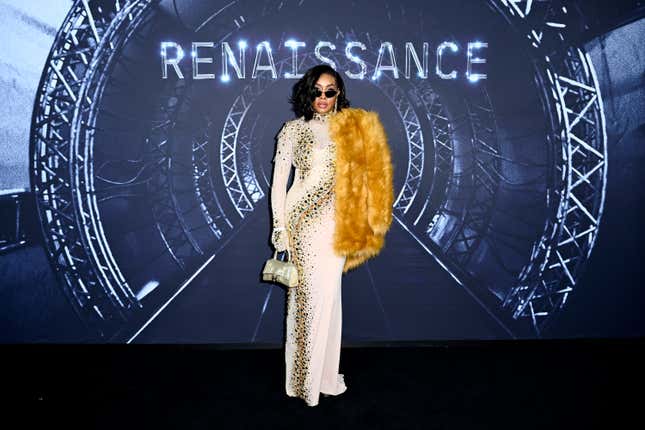 Image for article titled The Best Black Celeb Looks from Beyoncé&#39;s &#39;Renaissance&#39; Film Premieres