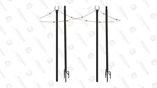 Holiday Styling String Light Pole | $70 | Amazon