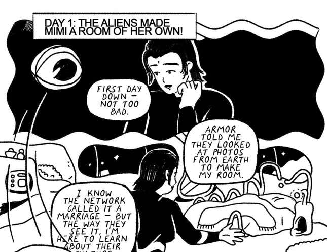 Image for article titled A stellar comic presents reality TV romance… in space