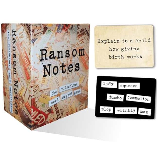 Image for article titled Ransom Notes, Now 13% Off