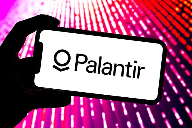 Image for article titled Palantir stock pops 8% after it left NYSE for the Nasdaq